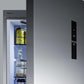 Summit 24" Wide Built-In Bottom Freezer Refrigerator With Icemaker - FFBF249SSBIIM - MyBBQDirect