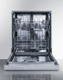 Summit 24" Wide Built-In Dishwasher ADA Compliant - DW2435SSADA