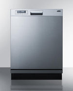 Summit 24" Wide Built-In Dishwasher - DW2435SS - MyBBQDirect