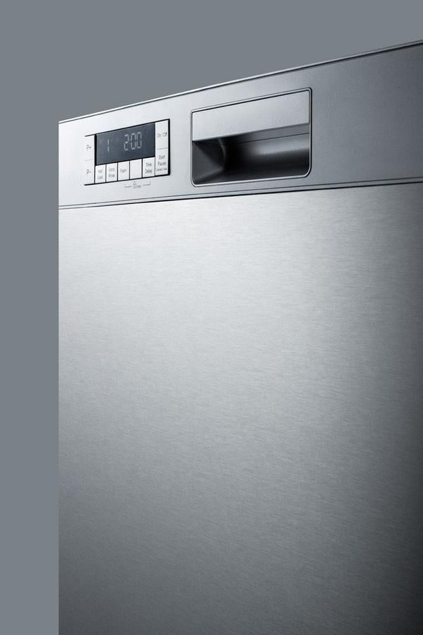 Summit 24" Wide Built-In Dishwasher - DW2435SS - MyBBQDirect