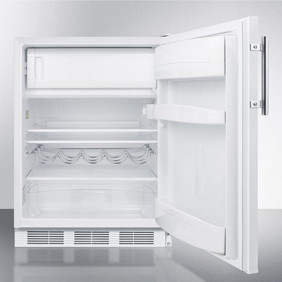 Summit 24" Wide Built-In Refrigerator-Freezer ADA Compliant - CT661WBIADA - MyBBQDirect