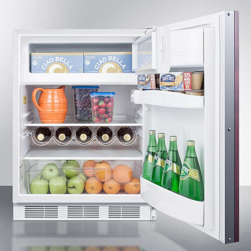 Summit 24" Wide Built-In Refrigerator-Freezer ADA Compliant - CT661WBIIFADA