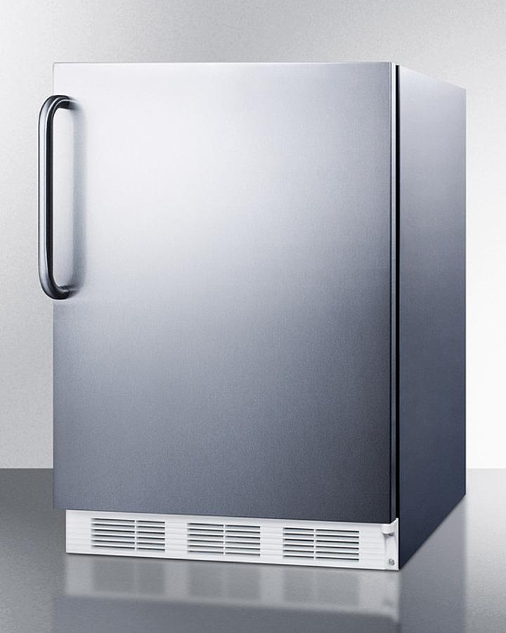 Summit 24" Wide Built-In Refrigerator-Freezer ADA Compliant - CT661WCSSADA - MyBBQDirect
