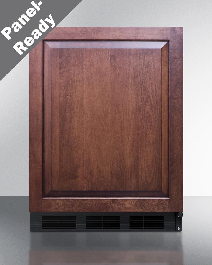 Summit 24" Wide Built-In Refrigerator-Freezer ADA Compliant (Panel Not Included) - CT663BKBIIFADA - MyBBQDirect