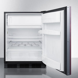 Summit 24" Wide Built-In Refrigerator-Freezer ADA Compliant (Panel Not Included) - CT663BKBIIFADA - MyBBQDirect
