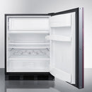 Summit 24" Wide Built-In Refrigerator-Freezer ADA Compliant (Panel Not Included) - CT663BKBIIFADA