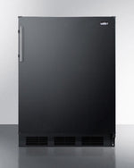 Summit 24" Wide Built-In Refrigerator-Freezer - CT663BKBI - MyBBQDirect