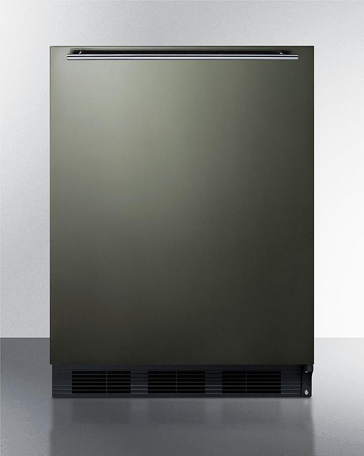Summit 24" Wide Built-In Refrigerator-Freezer - CT663BKBIKSHH - MyBBQDirect