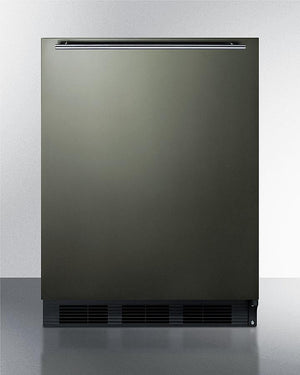 Summit 24" Wide Built-In Refrigerator-Freezer - CT663BKBIKSHH - MyBBQDirect