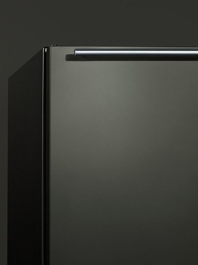 Summit 24" Wide Built-In Refrigerator-Freezer - CT663BKBIKSHH - MyBBQDirect