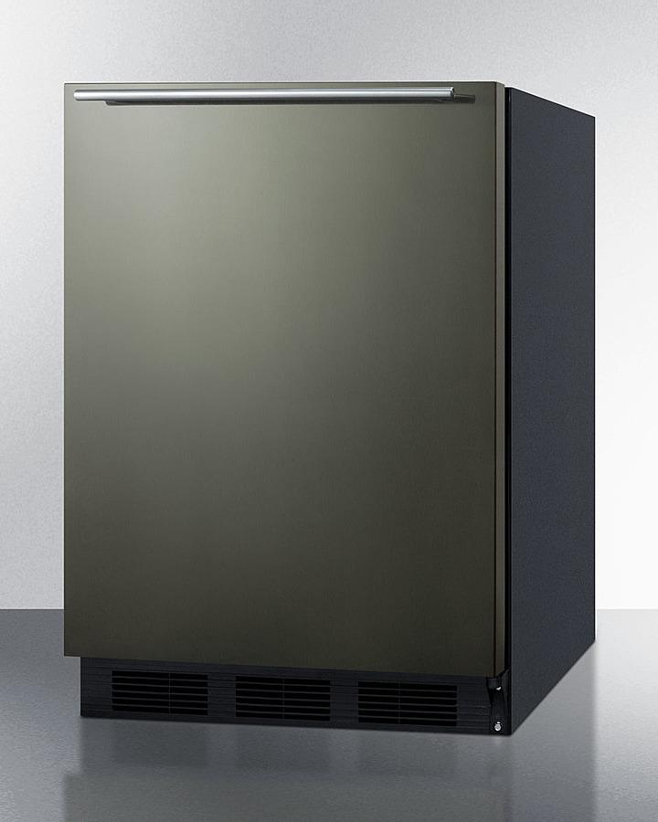 Summit 24" Wide Built-In Refrigerator-Freezer - CT663BKBIKSHH - MyBBQDirect