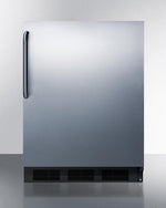 Summit 24" Wide Built-In Refrigerator-Freezer - CT663BKBISSTB - MyBBQDirect