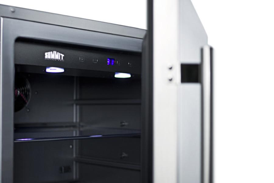Summit 24" Wide Frost-Free Built-In All-Refrigerator - FF64BCSS - MyBBQDirect