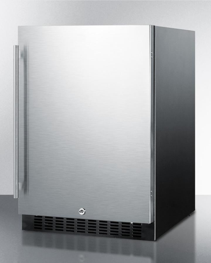 Summit 24" Wide Frost-Free Built-In All-Refrigerator - FF64BSS - MyBBQDirect