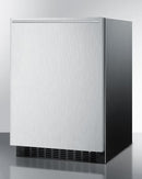 Summit 24" Wide Frost-Free Built-In All-Refrigerator With Horizontal Handle - FF64BXSSHH