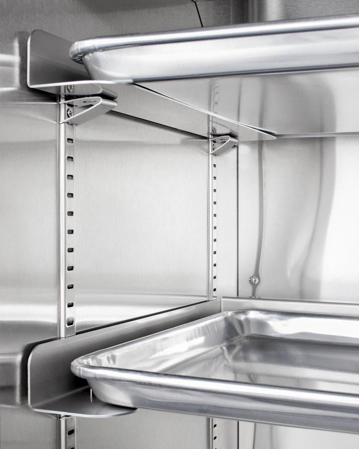 Summit 24" Wide Mini Reach-In All-Refrigerator with Dolly in White - FFAR12WRI - MyBBQDirect