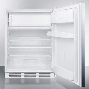 Summit 24" Wide Refrigerator-Freezer ADA Compliant - CT661WSSHHADA - MyBBQDirect