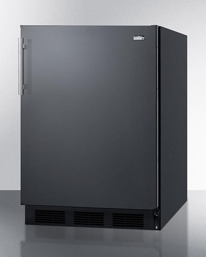 Summit 24" Wide Refrigerator-Freezer ADA Compliant - CT663BKADA - MyBBQDirect