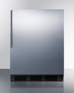 Summit 24" Wide Refrigerator-Freezer ADA Compliant - CT663BKSSHVADA - MyBBQDirect