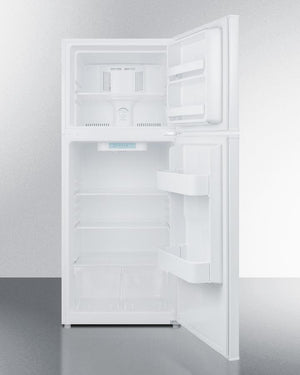 Summit 24" Wide Top Mount Refrigerator-Freezer - FF1071W - MyBBQDirect