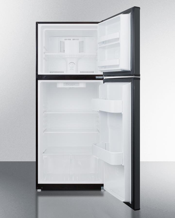 Summit 24" Wide Top Mount Refrigerator-Freezer - FF1072B - MyBBQDirect