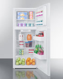 Summit 24" Wide Top Mount Refrigerator-Freezer - FF1084W