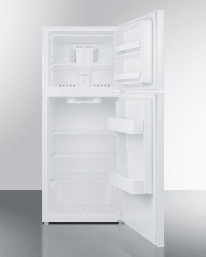 Summit 24" Wide Top Mount Refrigerator-Freezer - FF1084W - MyBBQDirect