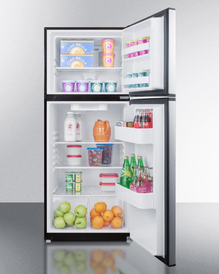 Summit 24" Wide Top Mount Refrigerator-Freezer - FF1085SS - MyBBQDirect