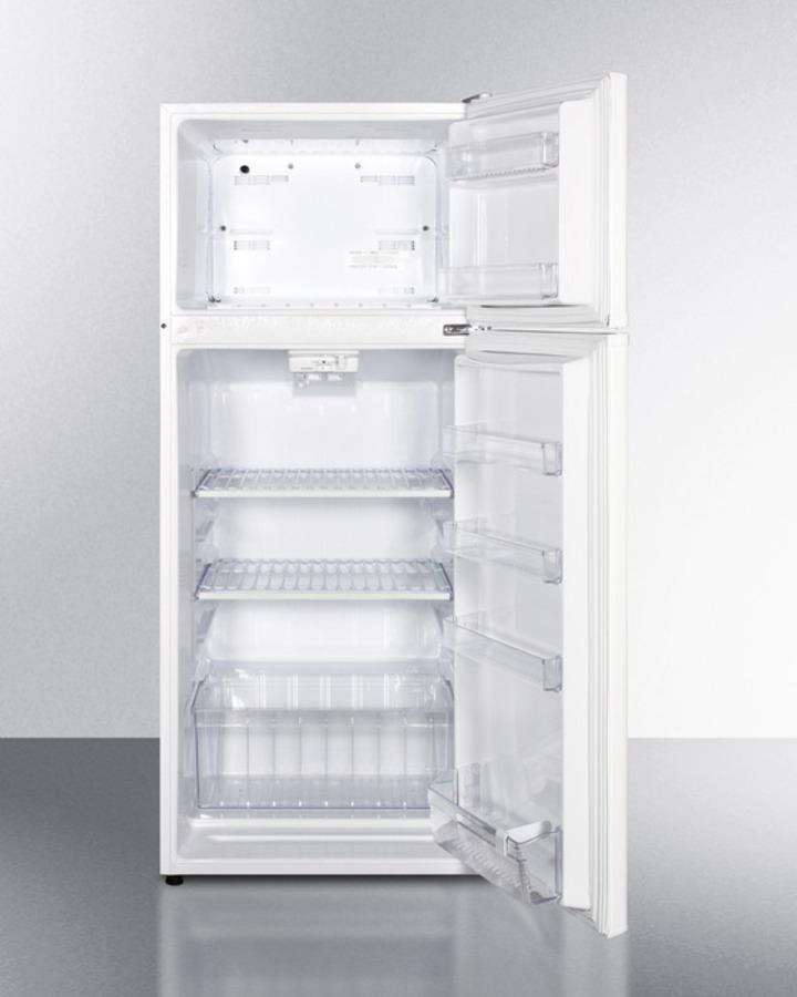 Summit 24" Wide Top Mount Refrigerator-Freezer - FF1118W - MyBBQDirect