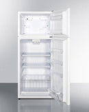 Summit 24" Wide Top Mount Refrigerator-Freezer - FF1118W