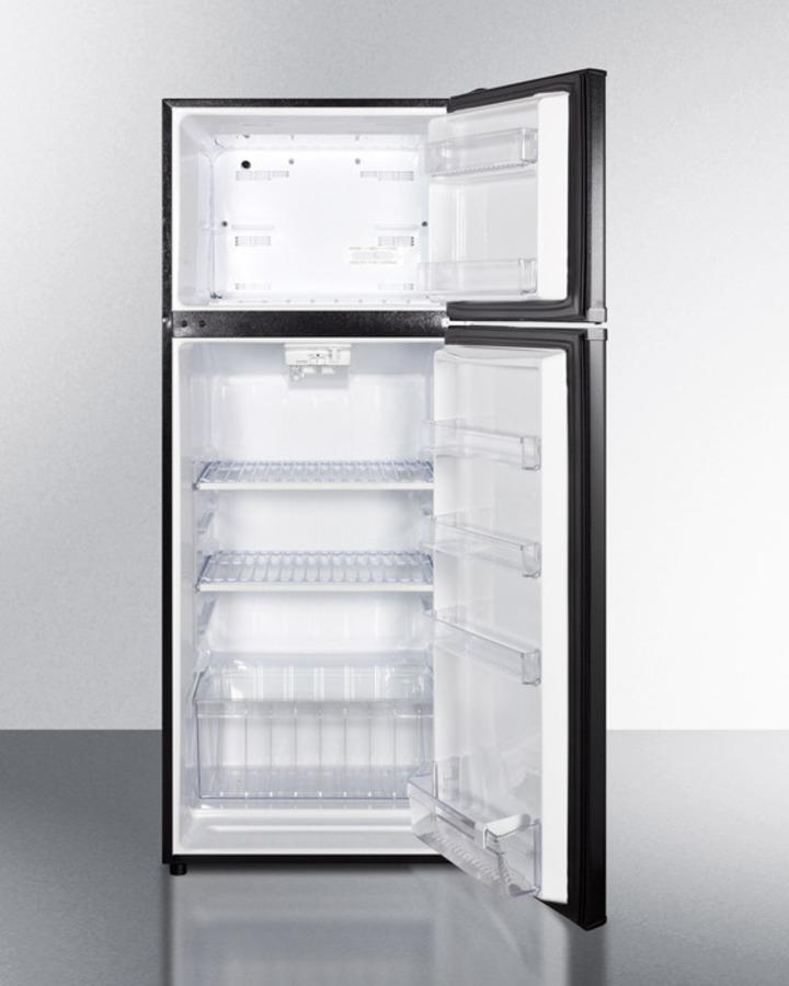 Summit 24" Wide Top Mount Refrigerator-Freezer - FF1119B - MyBBQDirect