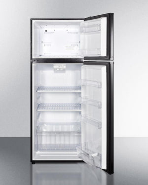 Summit 24" Wide Top Mount Refrigerator-Freezer - FF1119B - MyBBQDirect