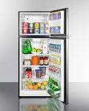Summit 24" Wide Top Mount Refrigerator-Freezer - FF1159SS