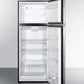 Summit 24" Wide Top Mount Refrigerator-Freezer - FF1159SS - MyBBQDirect