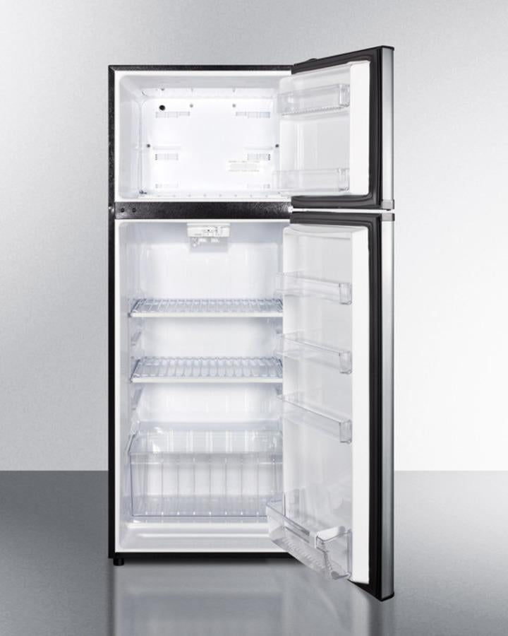 Summit 24" Wide Top Mount Refrigerator-Freezer - FF1159SS - MyBBQDirect