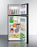 Summit 24" Wide Top Mount Refrigerator-Freezer - FF1161KS