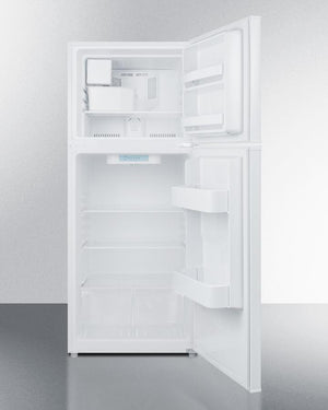 Summit 24" Wide Top Mount Refrigerator-Freezer With Icemaker - FF1071WIM - MyBBQDirect