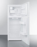 Summit 24" Wide Top Mount Refrigerator-Freezer With Icemaker - FF1084WIM