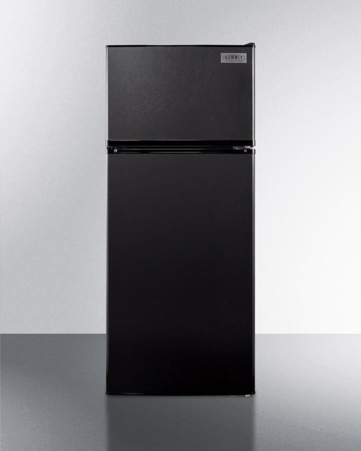 Summit 24" Wide Top Mount Refrigerator-Freezer With Icemaker - FF1119BIM - MyBBQDirect