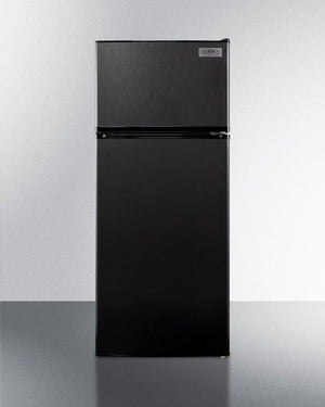 Summit 24" Wide Top Mount Refrigerator-Freezer With Icemaker - FF1119BIM - MyBBQDirect