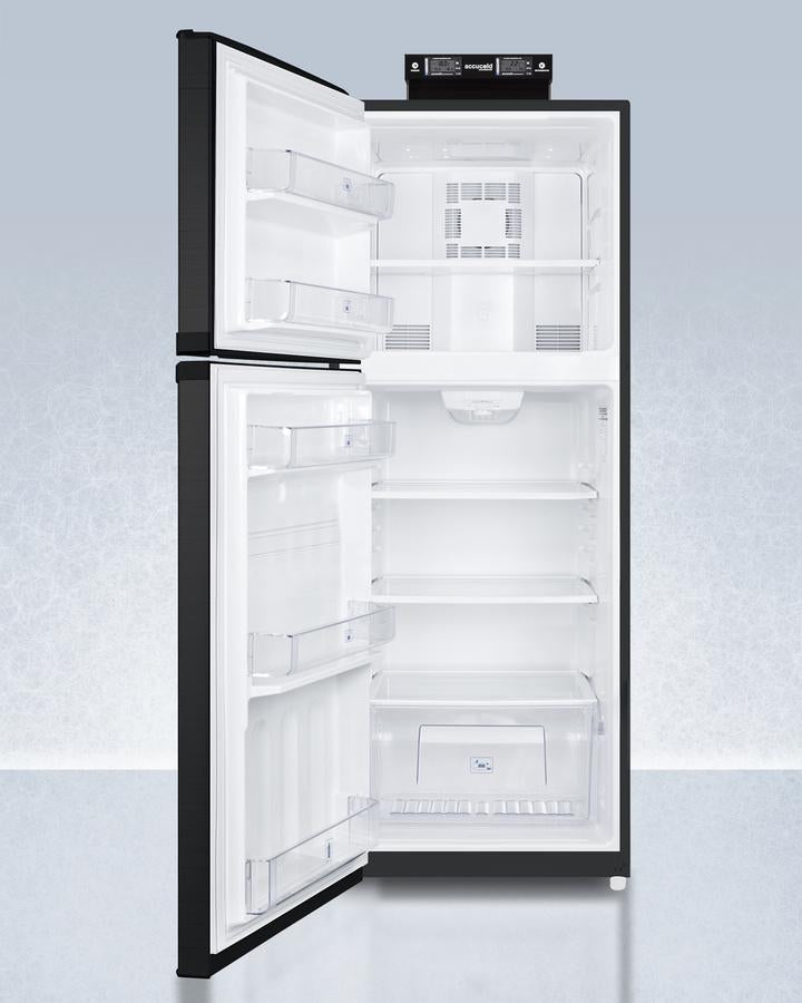 Summit 26" Wide Break Room Refrigerator-Freezer - BKRF14BLHD - MyBBQDirect