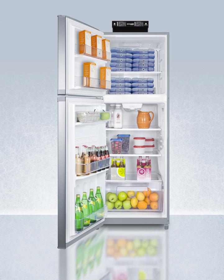Summit 26" Wide Break Room Refrigerator-Freezer - BKRF14SSLHD - MyBBQDirect