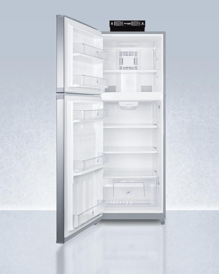 Summit 26" Wide Break Room Refrigerator-Freezer - BKRF14SSLHD - MyBBQDirect