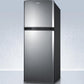 Summit 26" Wide Break Room Refrigerator-Freezer - BKRF14SSLHD - MyBBQDirect