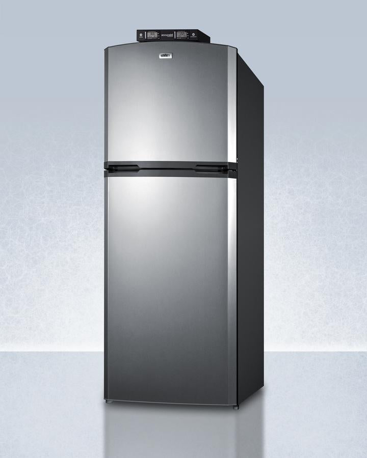 Summit 26" Wide Break Room Refrigerator-Freezer - BKRF14SSLHD - MyBBQDirect