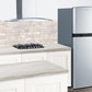 Summit 26" Wide Top Mount Refrigerator-Freezer - FF1427SS - MyBBQDirect