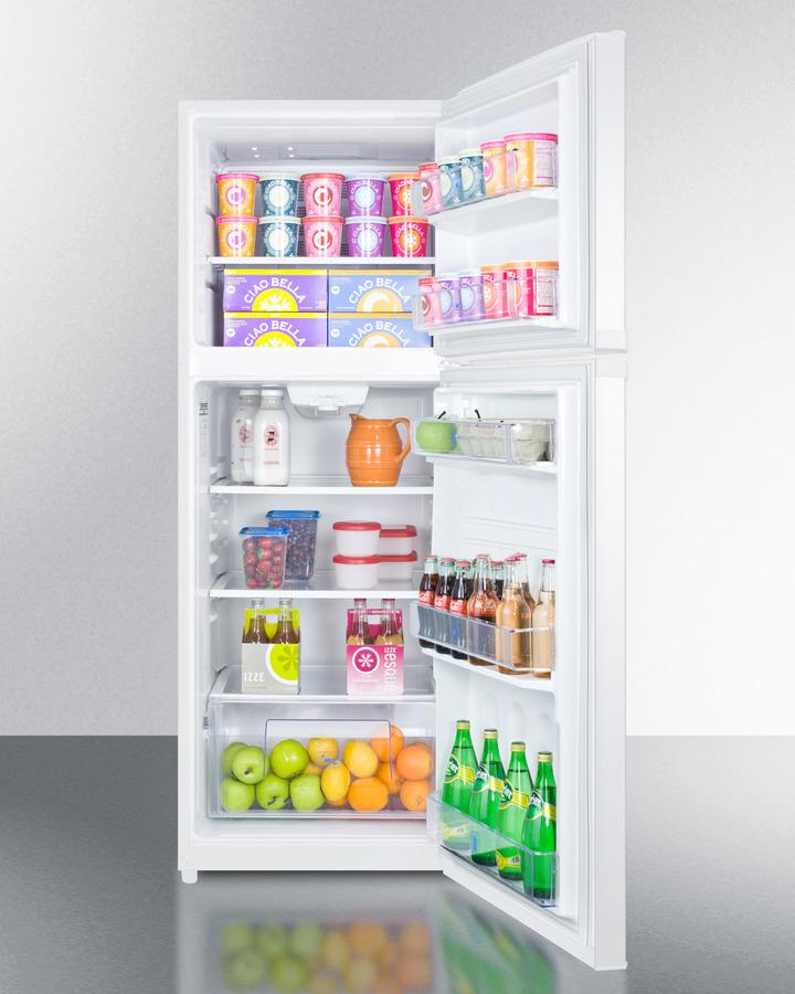 Summit 26" Wide Top Mount Refrigerator-Freezer - FF1427W - MyBBQDirect