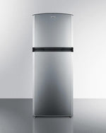 Summit 26" Wide Top Mount Refrigerator-Freezer With Icemaker - FF1427SSIM - MyBBQDirect