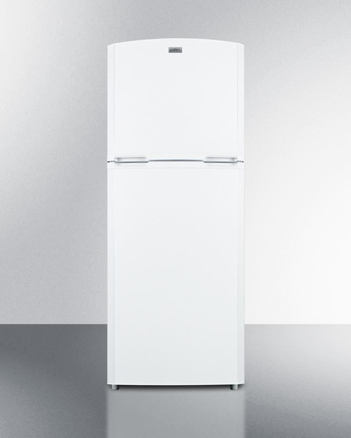 Summit 26" Wide Top Mount Refrigerator-Freezer With Icemaker - FF1427WIM - MyBBQDirect