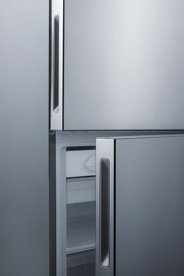 Summit 28" Wide Built-In Bottom Freezer Refrigerator - FFBF279SSBI - MyBBQDirect